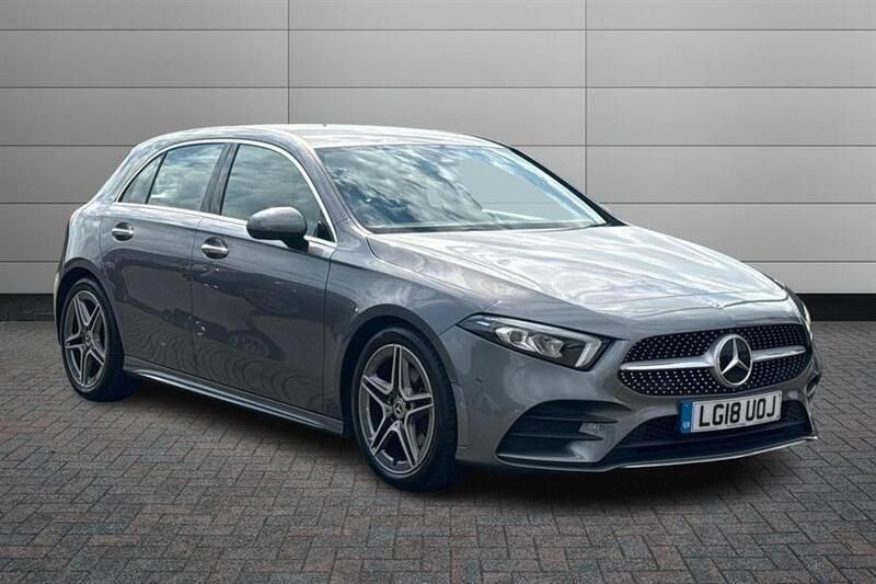 Grey Used 2018 Mercedes A200 AMG Line Premium Hatchback | £17,130 (Fair price) - Image 1/4