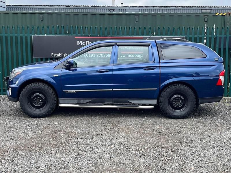 Used Ssangyong (KGM) Korando 2015 Blue SUV