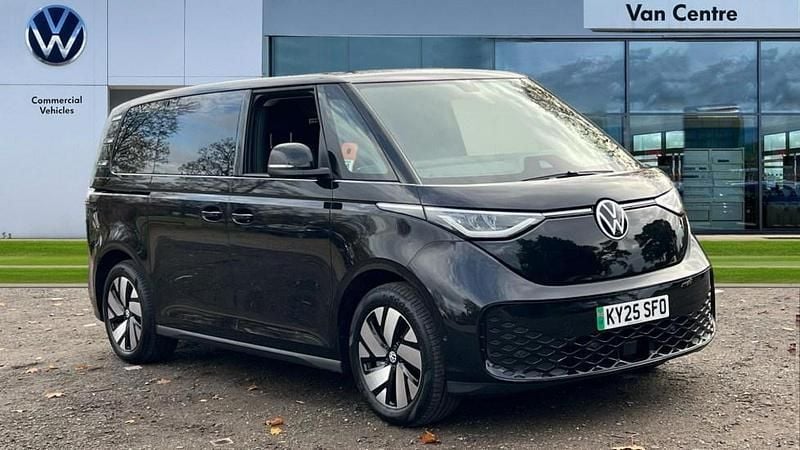 Deep black pearl effect New 2025 VW ID. Buzz Pro MPV | £44,989 (Good price) - Image 1/4