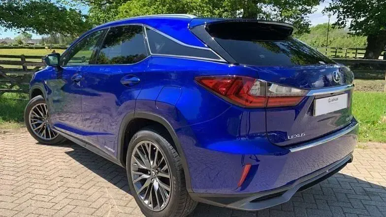 Used Lexus RX450h Sport Line 2017 Blue SUV