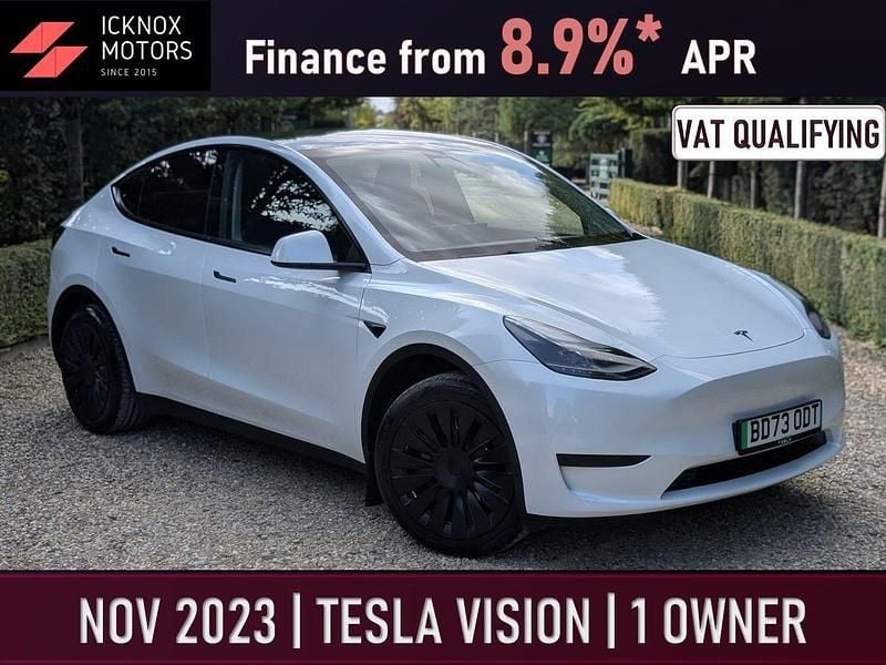 White Used 2023 Tesla Model Y SUV | £22,975 - Image 1/4