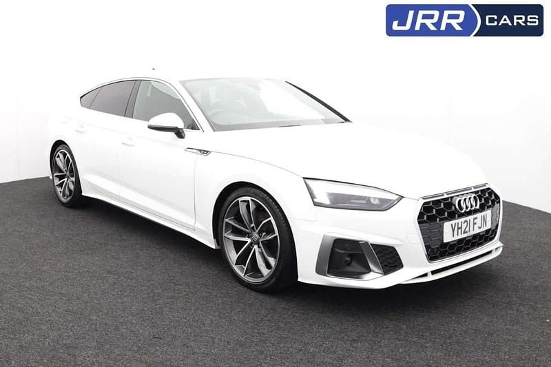 Used Audi A5 S-Line 2021 White Coupe