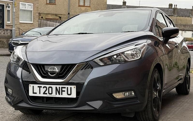 Usado Nissan Micra N-TEC 101 HP (74 kW) 2020 Cinzento Citadino