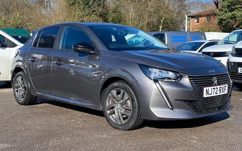 Used Peugeot 208 Active+ 102 HP (75 kW) 2022 Grey Hatchback