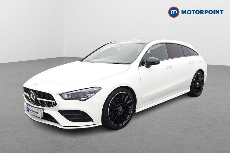 Used Mercedes CLA200 AMG Line Premium Plus 2023 White Estate