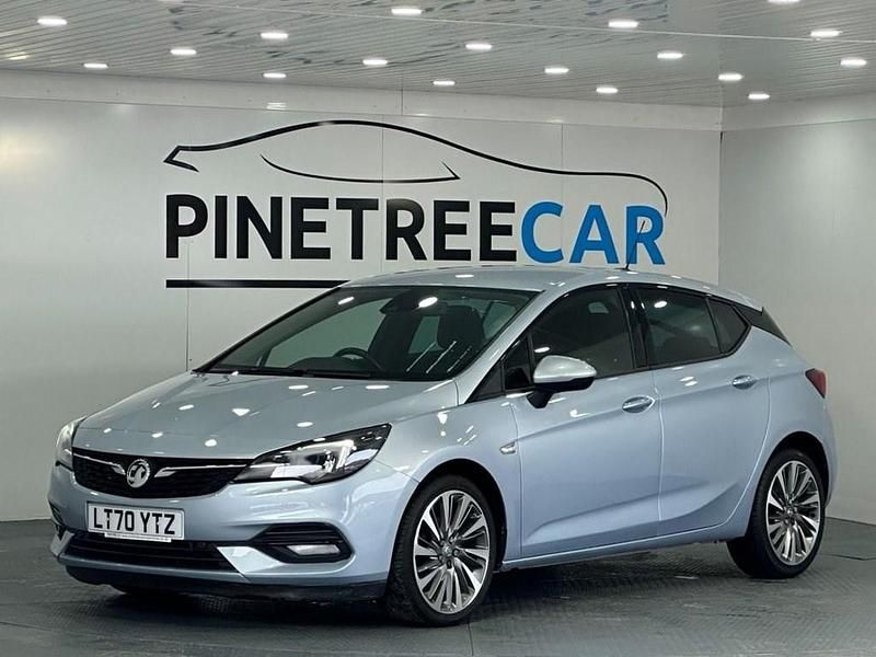 Used Vauxhall Astra SRi 145 HP (106 kW) 2020 Silver Hatchback