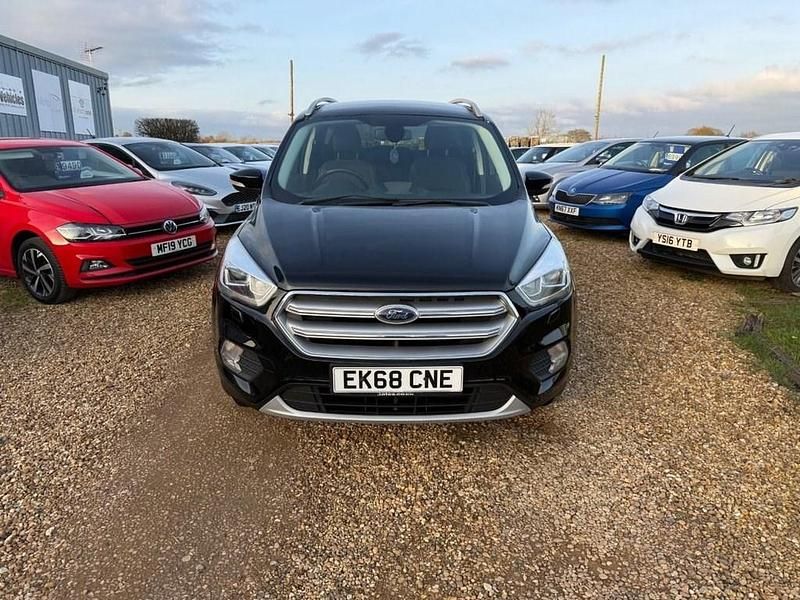 Used Ford Kuga Titanium 150 HP (110 kW) 2018 Black SUV