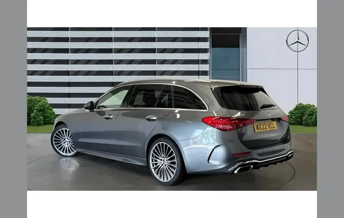 Used Mercedes C200 AMG Line Premium 200 HP (147 kW) 2022 Grey Estate
