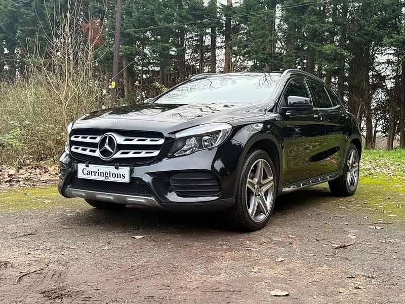 Used Mercedes GLA200 AMG line 136 HP (100 kW) 2017 Black SUV