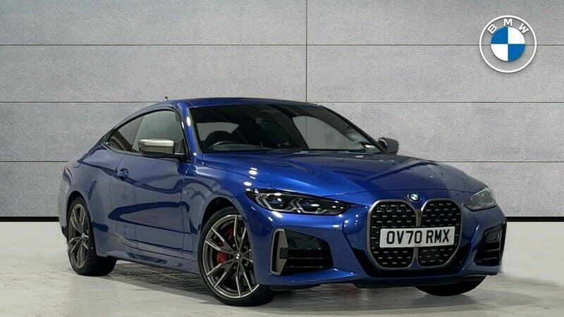Blue Used 2020 BMW M440 Comfort Edition Sedan | £34,995 (Fair price) - Image 1/4