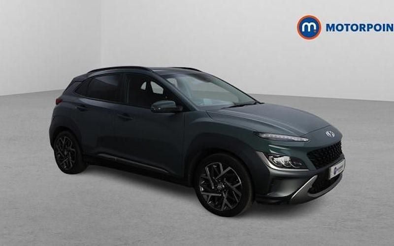 Green Used 2022 Hyundai Kona Ultimate SUV | £17,399 (A bit pricey) - Image 1/4