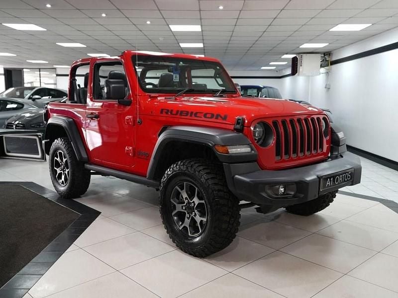 Used Jeep Wrangler Rubicon 200 HP (147 kW) 2019 Red SUV