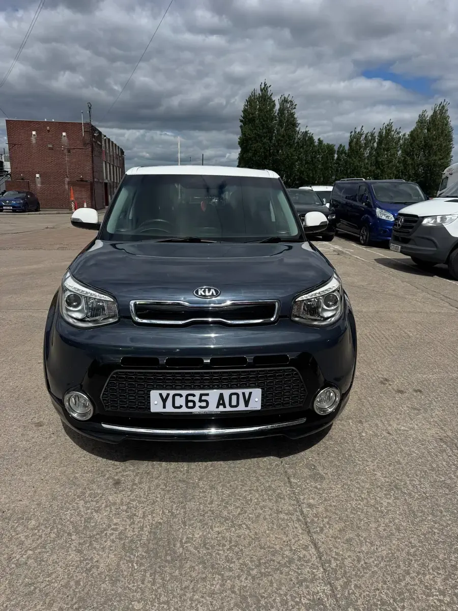 Used Kia Soul 128 HP (94 kW) 2015 Blue SUV