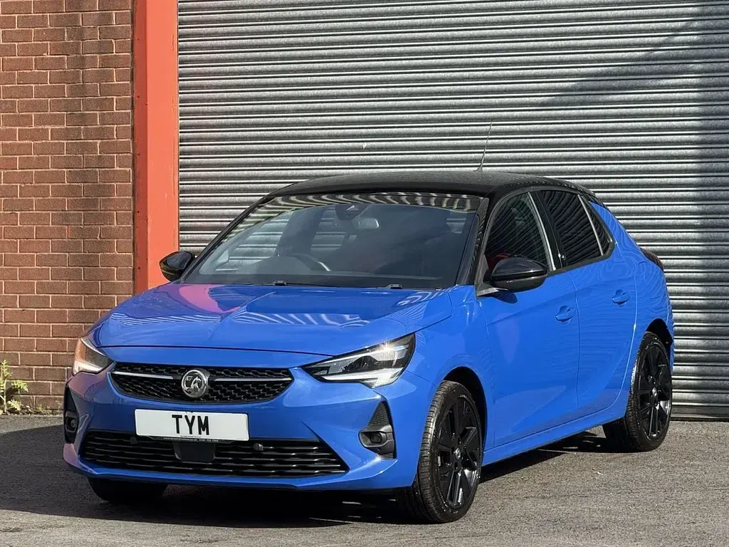 Used Vauxhall Corsa-e SRi 100 kW (136 HP) 2022 Blue Hatchback