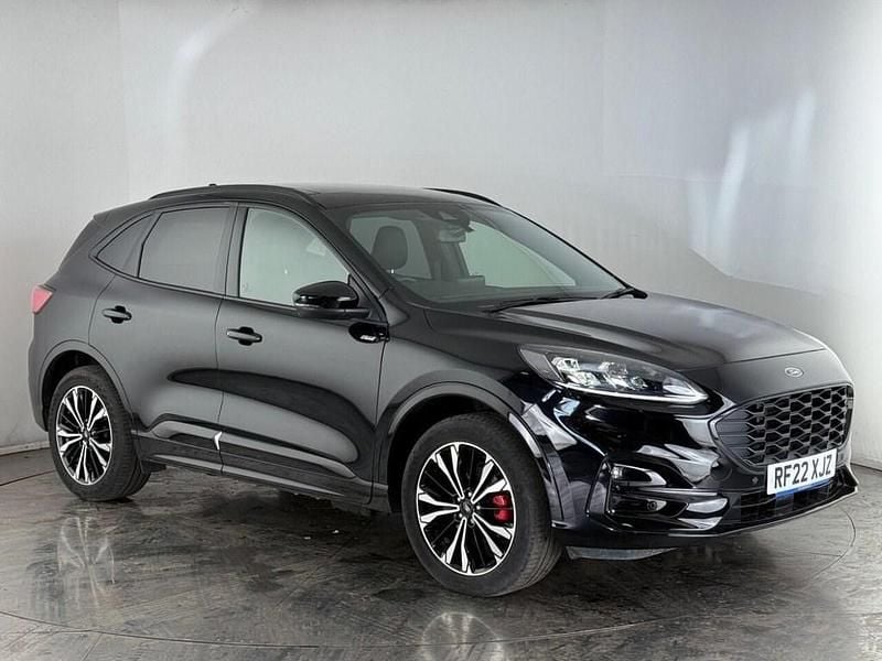 Black Used 2022 Ford Kuga ST-Line X SUV | £20,900 (Good price) - Image 1/3