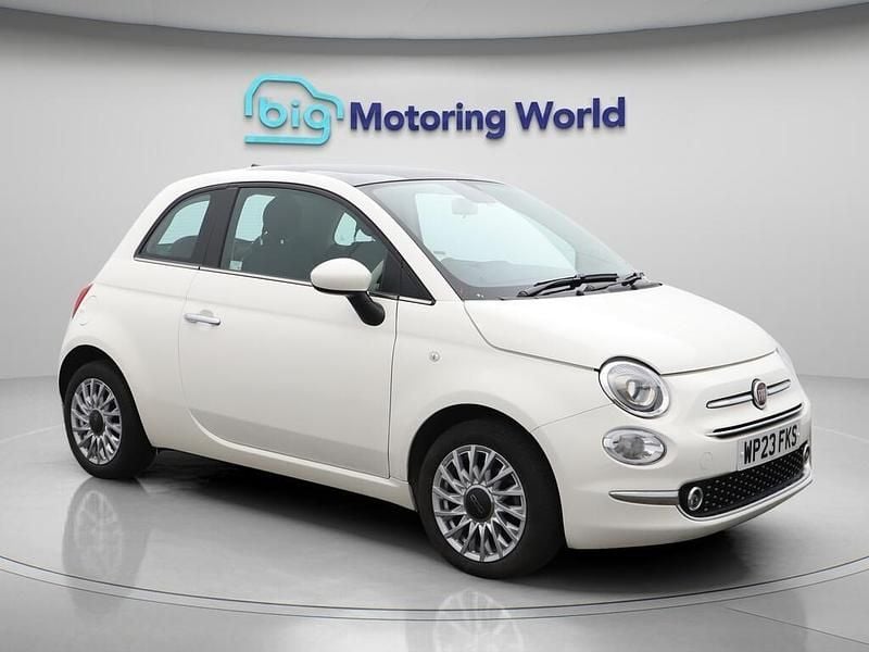White Used 2023 Fiat 500 S Hatchback | £9,300 (Fair price) - Image 1/4