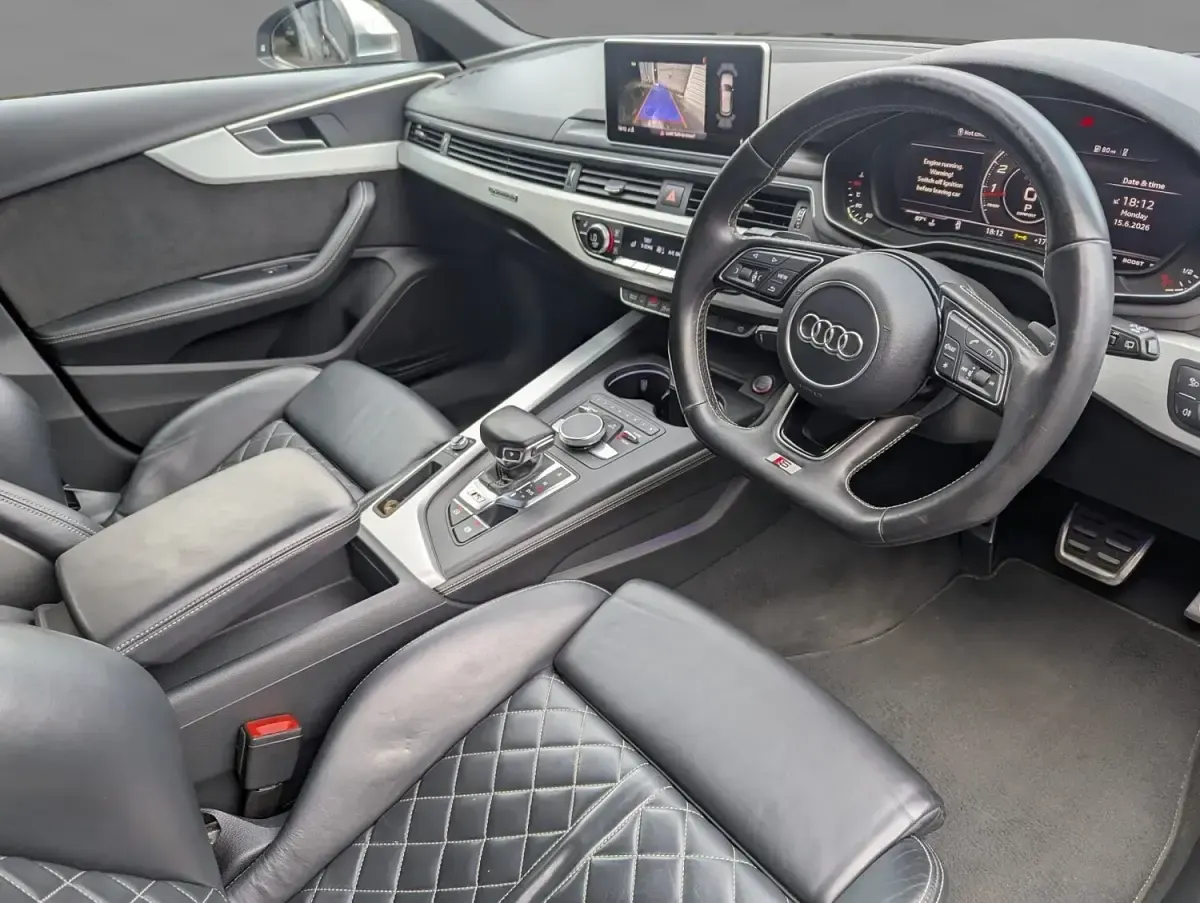 Used Audi S4 Advanced 354 HP (260 kW) 2017 Blue Estate