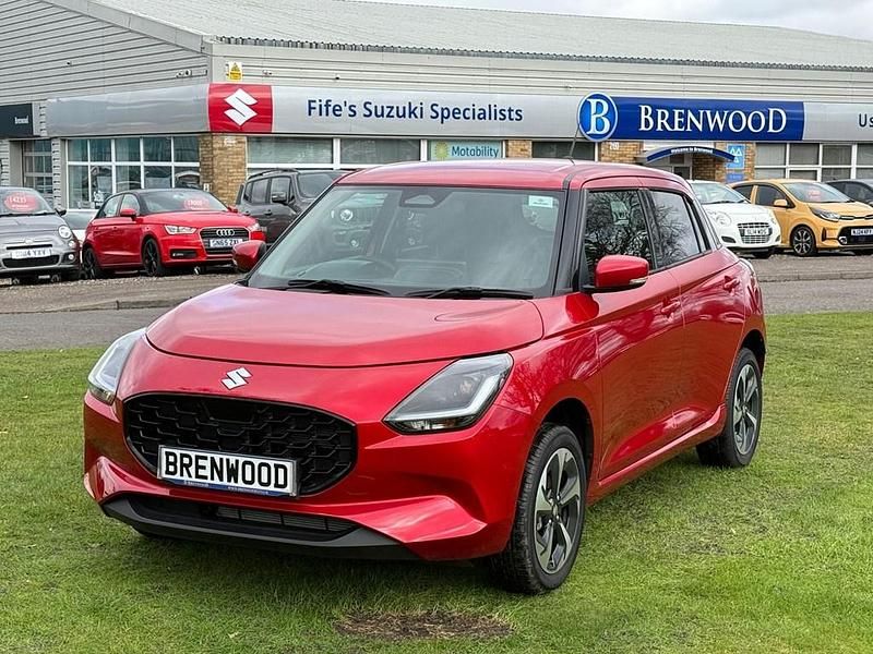 New Suzuki Swift 82 HP (60 kW) 2025 Red Hatchback