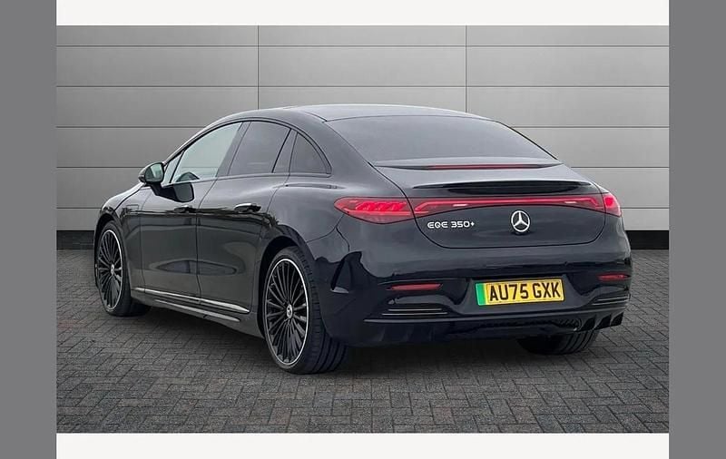 Used Mercedes EQE350 AMG line 214 kW (292 HP) 2025 Obsidian black Sedan