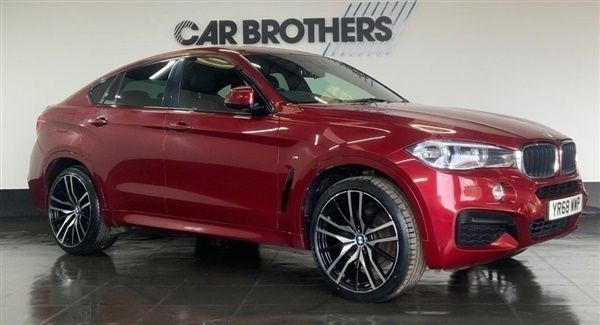 Red Used 2018 BMW X6 M Sport SUV | £20,495 (Super price) - Image 1/1