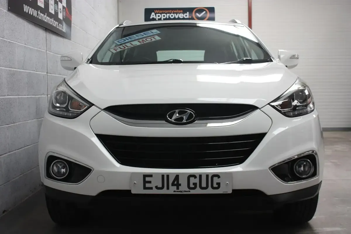 Used Hyundai ix35 SE 115 HP (84 kW) 2014 White SUV