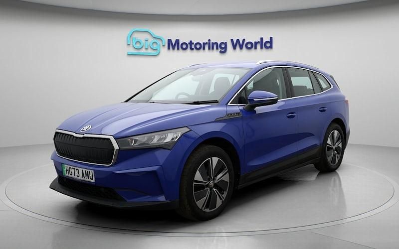 Used Skoda Enyaq iV ecoSuite 150 kW (204 HP) 2023 Blue SUV