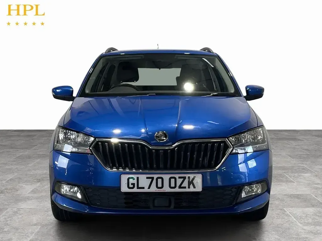 Used Skoda Fabia SE 110 HP (80 kW) 2020 Blue Hatchback