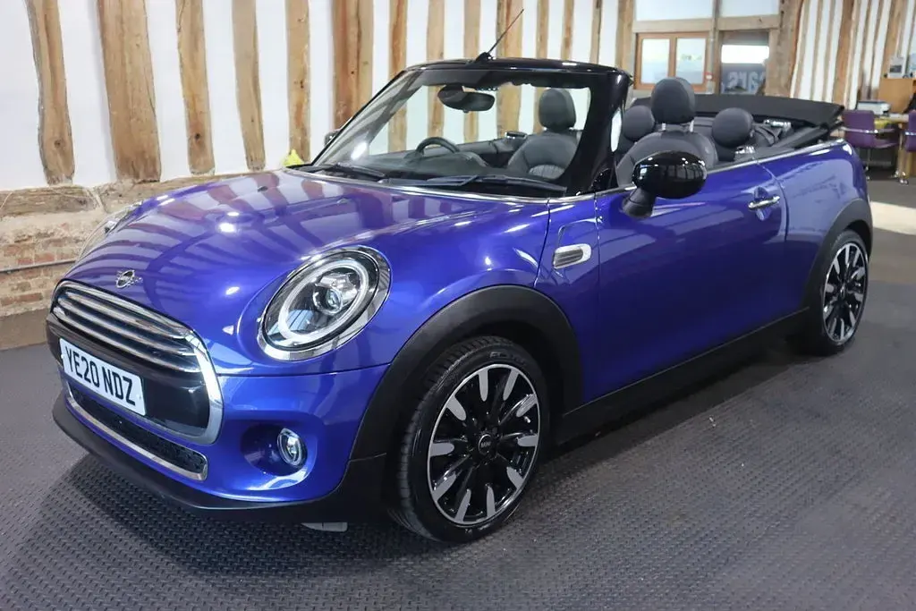 Used Mini Cooper Cabriolet Exclusive 2020 Blue Cabriolet