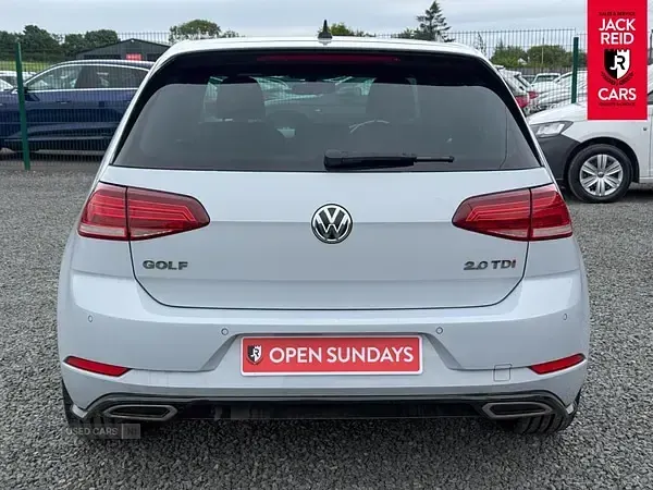 Used VW Golf VII R-line 150 HP (110 kW) 2017 Silver Hatchback