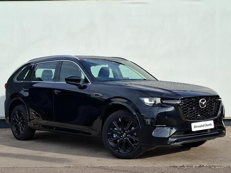 Black New 2025 Mazda CX-80 Homura-Line SUV | £46,998 (Super price) - Image 1/4