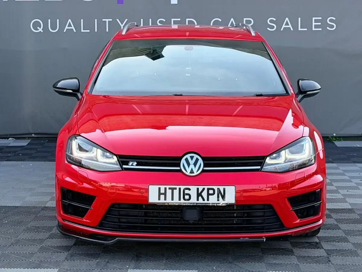 Used VW Golf VII R 2016 Red Estate
