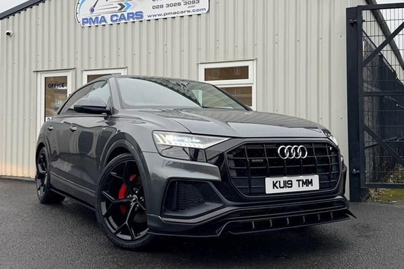 Grey Used 2019 Audi Q8 S-Line SUV | £33,995 (A bit pricey) - Image 1/1