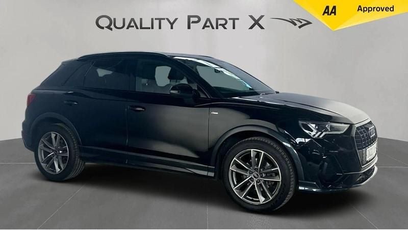 Black Used 2022 Audi Q3 Black Edition SUV | £21,939 (Good price) - Image 1/4