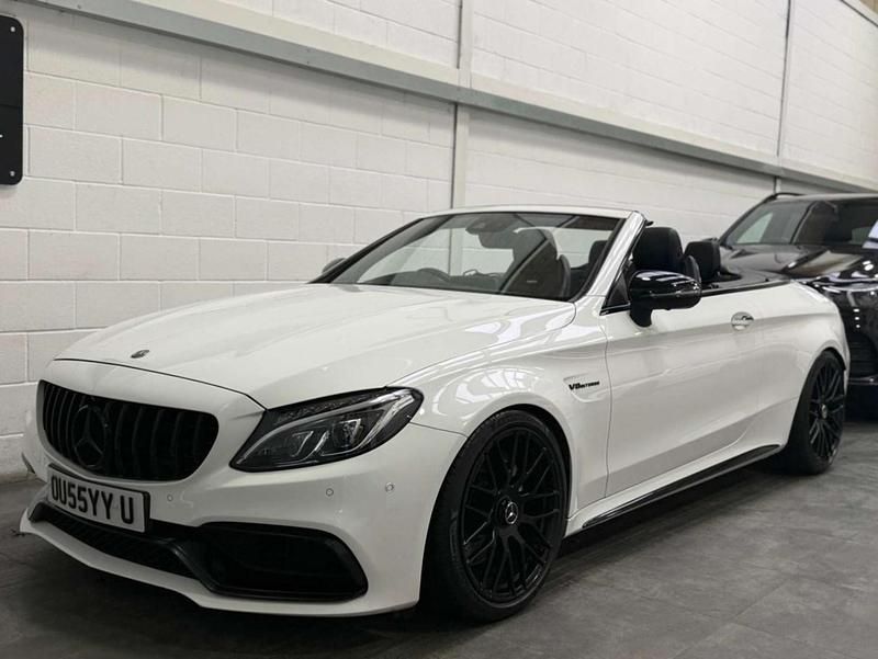 Used Mercedes C63 AMG Premium 2018 White Cabriolet