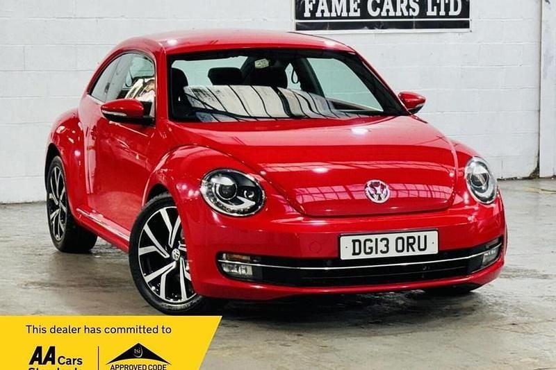 Red Used 2013 VW Beetle Design Hatchback | £6,495 (Good price) - Image 1/1