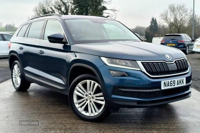 Used Skoda Kodiaq SE L 150 HP (110 kW) 2019 Blue SUV
