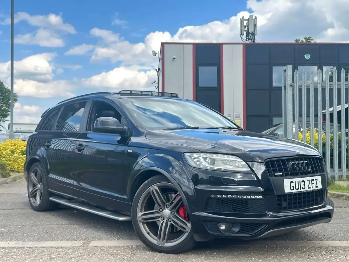 Used Audi Q7 S-line plus 245 HP (180 kW) 2013 Black SUV