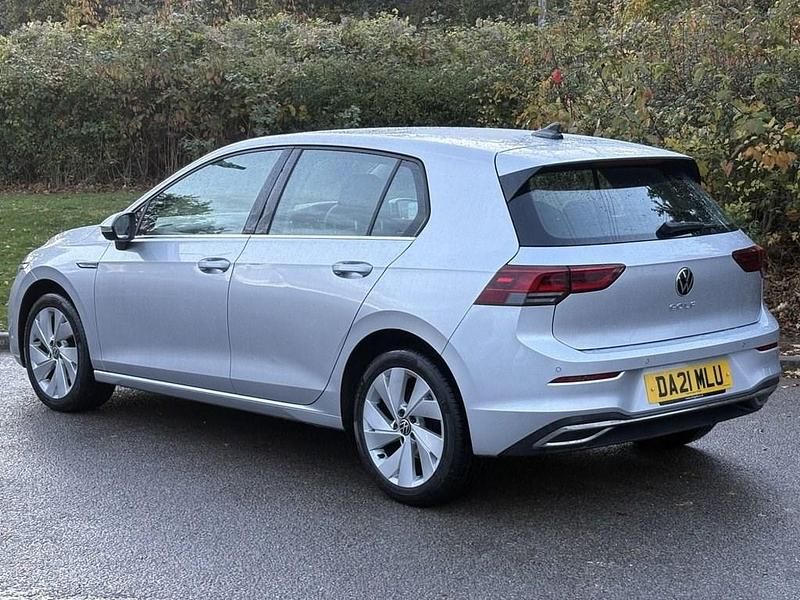 Used VW Golf VII Style 130 HP (95 kW) 2021 Silver Hatchback
