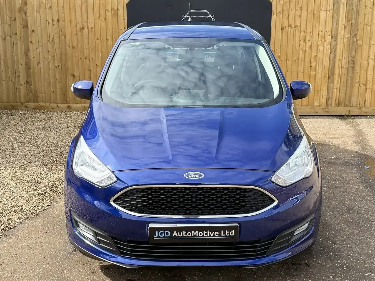 Used Ford Grand C-Max Zetec 125 HP (91 kW) 2017 Blue MPV
