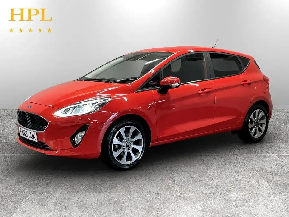 Used Ford Fiesta Trend 95 HP (69 kW) 2020 Red Hatchback