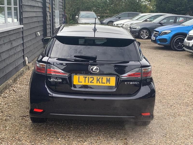 Used Lexus CT200h Sport Line 2012 Black Hatchback