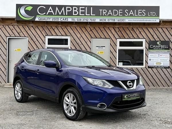 Used Nissan Qashqai Acenta 110 HP (80 kW) 2016 Blue SUV