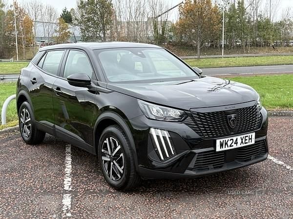 Black Used 2024 Peugeot 2008 Active SUV | £16,250 (A bit pricey) - Image 1/4