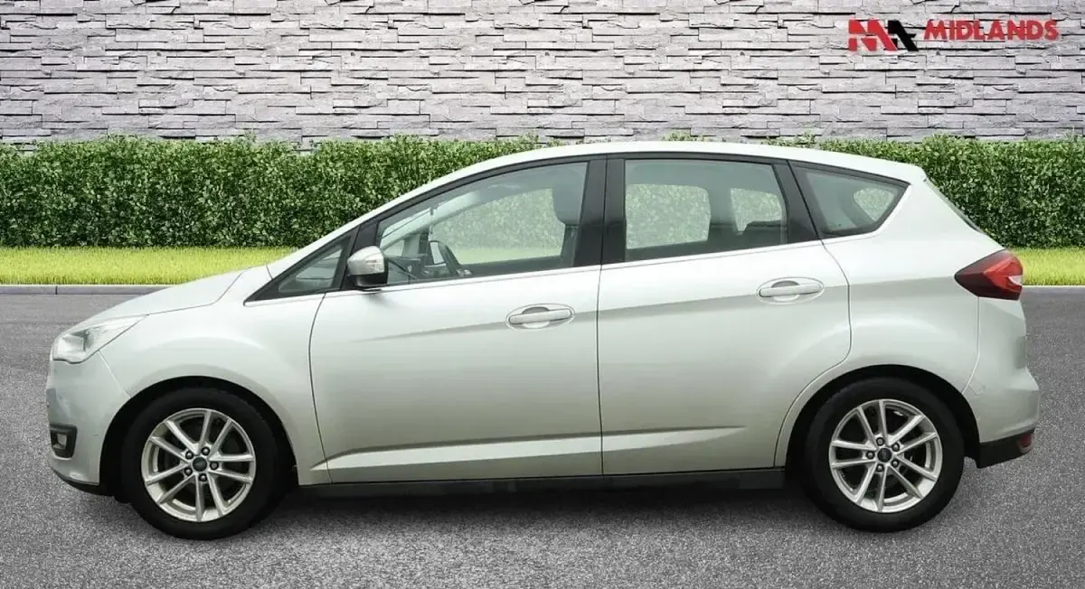 Second-hand Ford C-MAX Zetec 125 CP (91 kW) 2017 Argintiu Monovolum