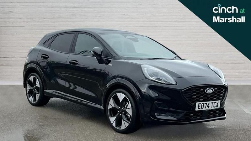 Black Used 2024 Ford Puma Gen-E ST-Line X | £24,775 (Expensive) - Image 1/4