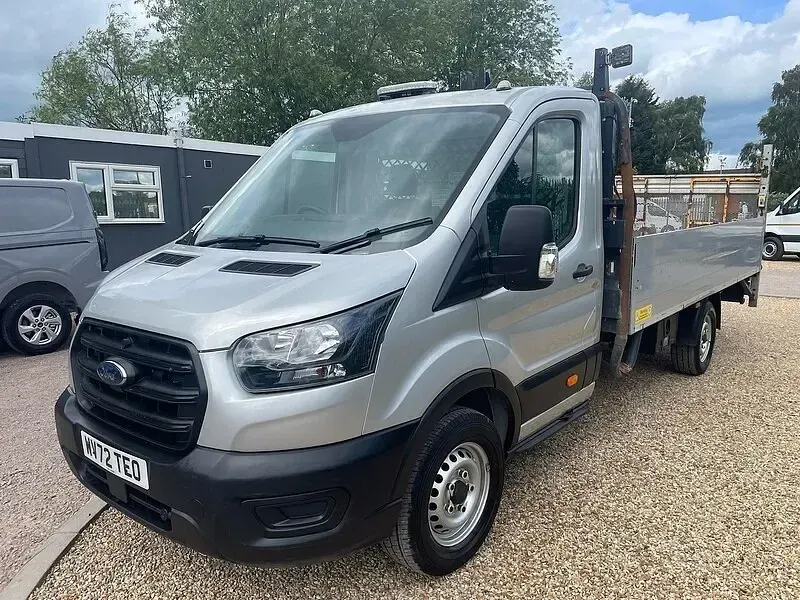 Used Ford Transit 2022 Moondust silver (metallic paint) Van