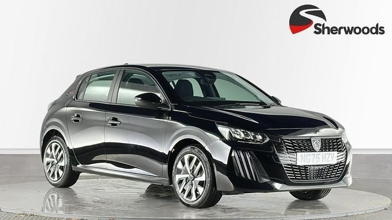 Nera black New 2025 Peugeot 208 Style Hatchback | £17,495 (Super price) - Image 1/4