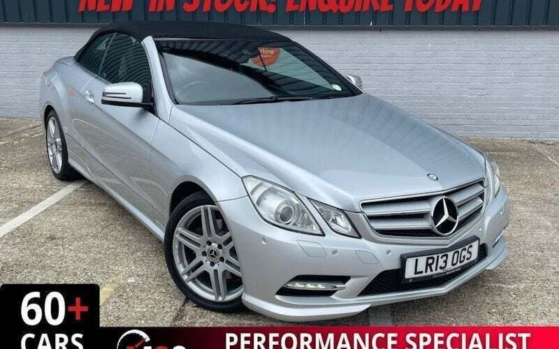 Silver Used 2013 Mercedes E220 Cabriolet | £7,500 (Fair price) - Image 1/3