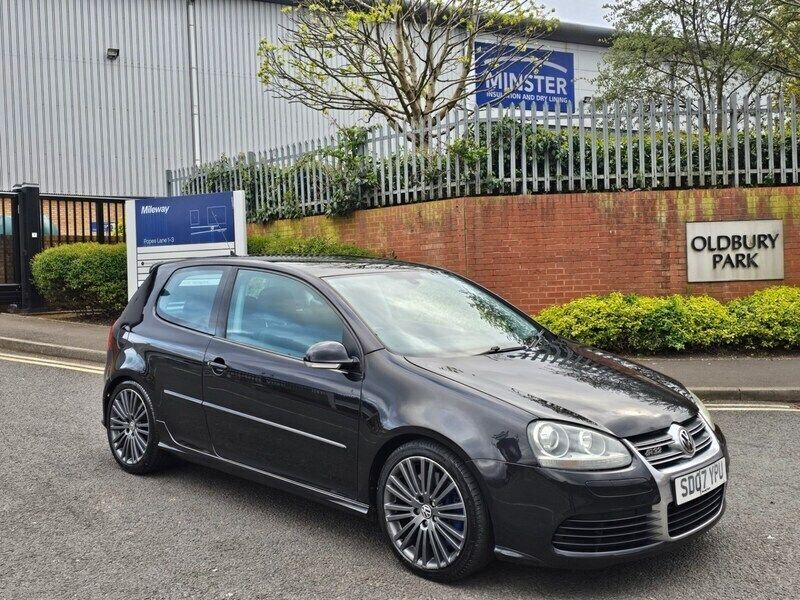 Black Used 2007 VW Golf V R Hatchback | £9,795 - Image 1/4