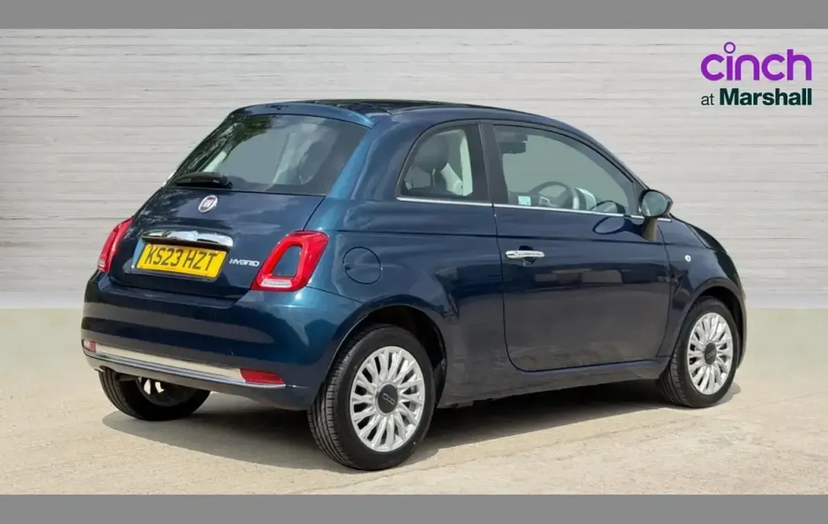 Used Fiat 500 70 HP (51 kW) 2023 Blue Hatchback